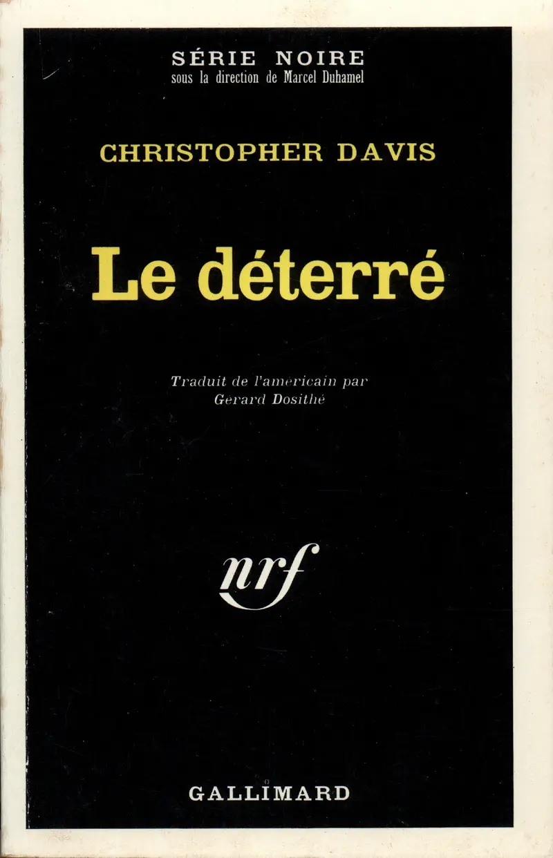 Le déterré - Christopher Davis