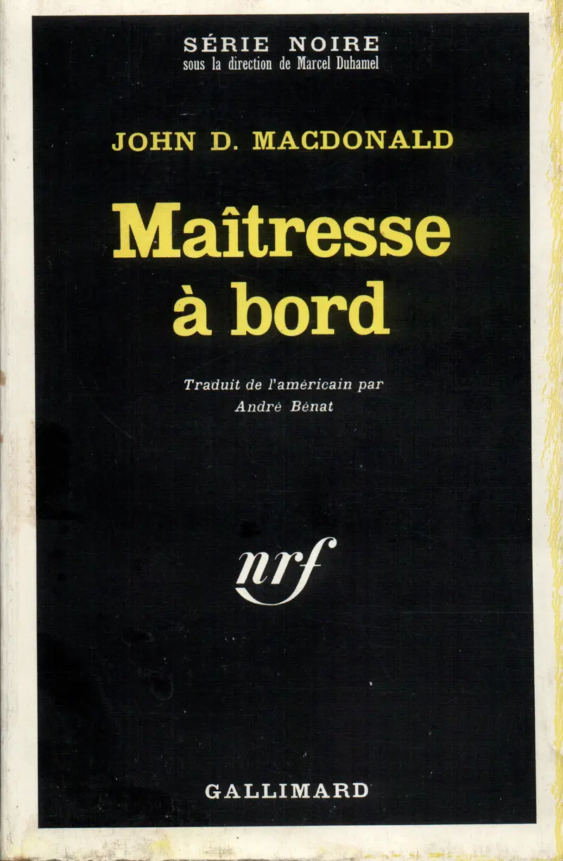 Maîtresse à bord - John Dann MacDonald