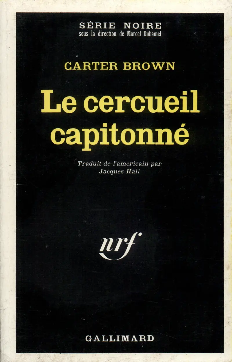 Le cercueil capitonné - Carter Brown