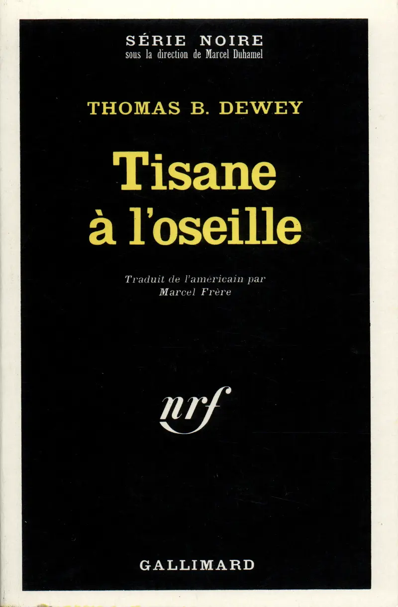 Tisane à l'oseille - Thomas Blanchard Dewey
