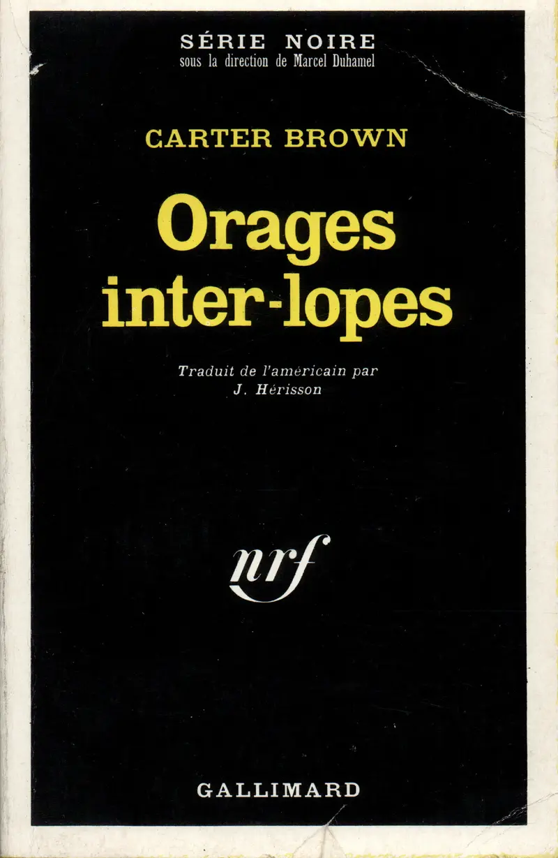Orages inter-lopes - Carter Brown