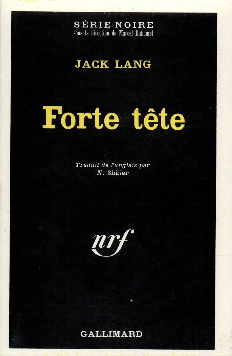 Forte tête - Jack Lang (UK)