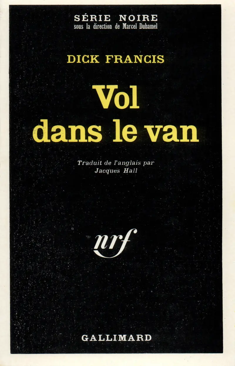 Vol dans le van - Dick Francis