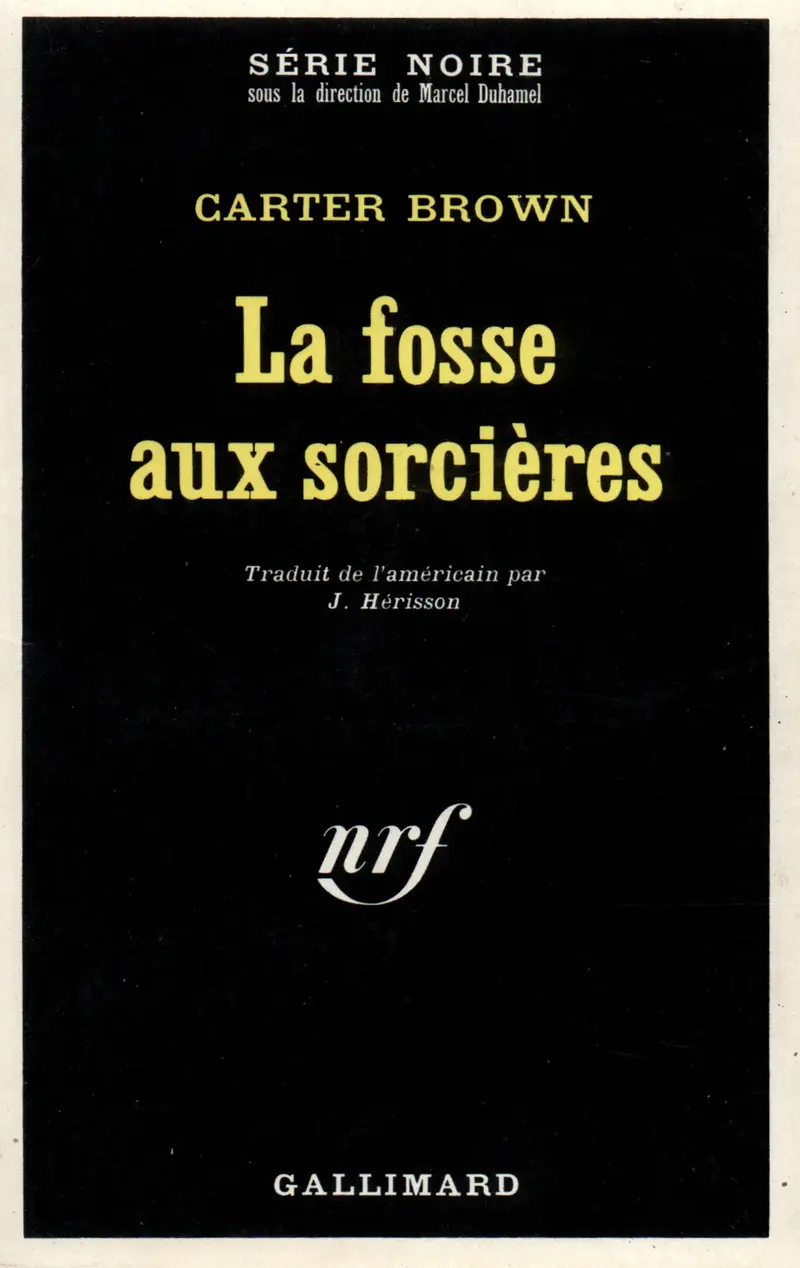 La fosse aux sorcières - Carter Brown