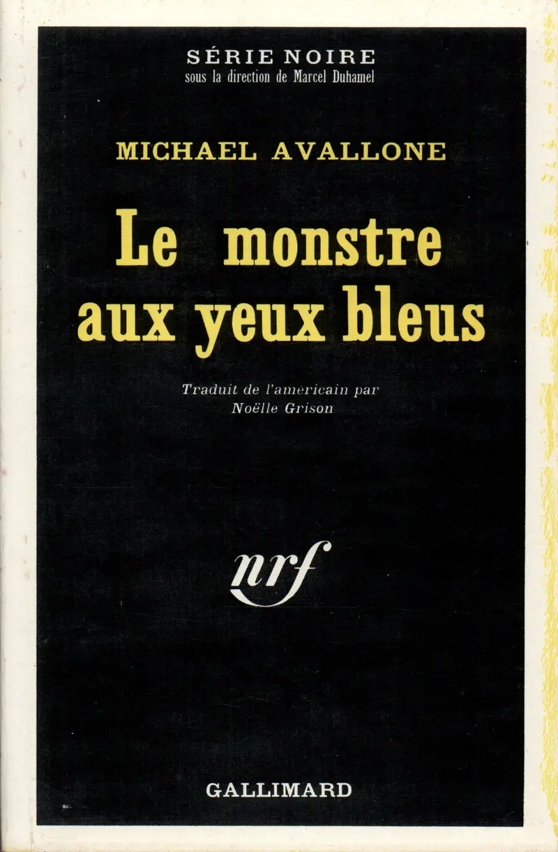 Le monstre aux yeux bleus - Michael Avallone