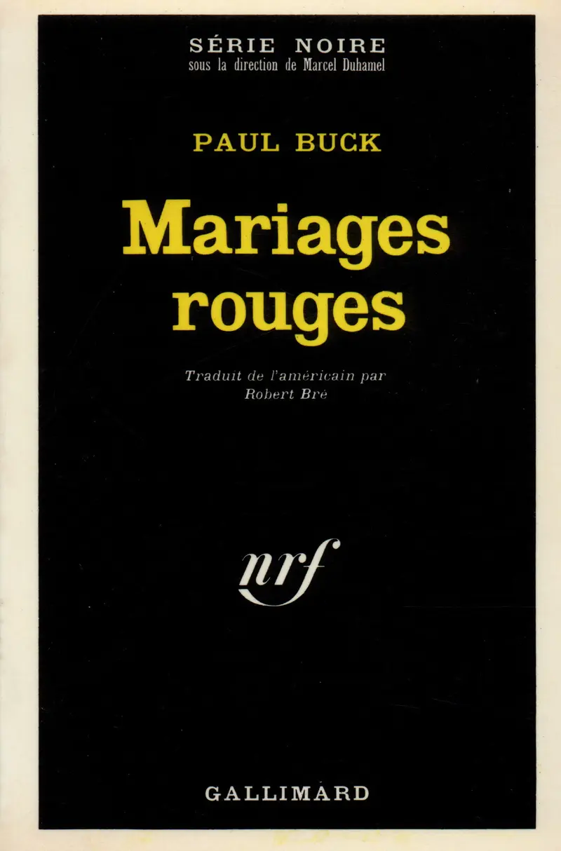 Mariages rouges - Paul Buck