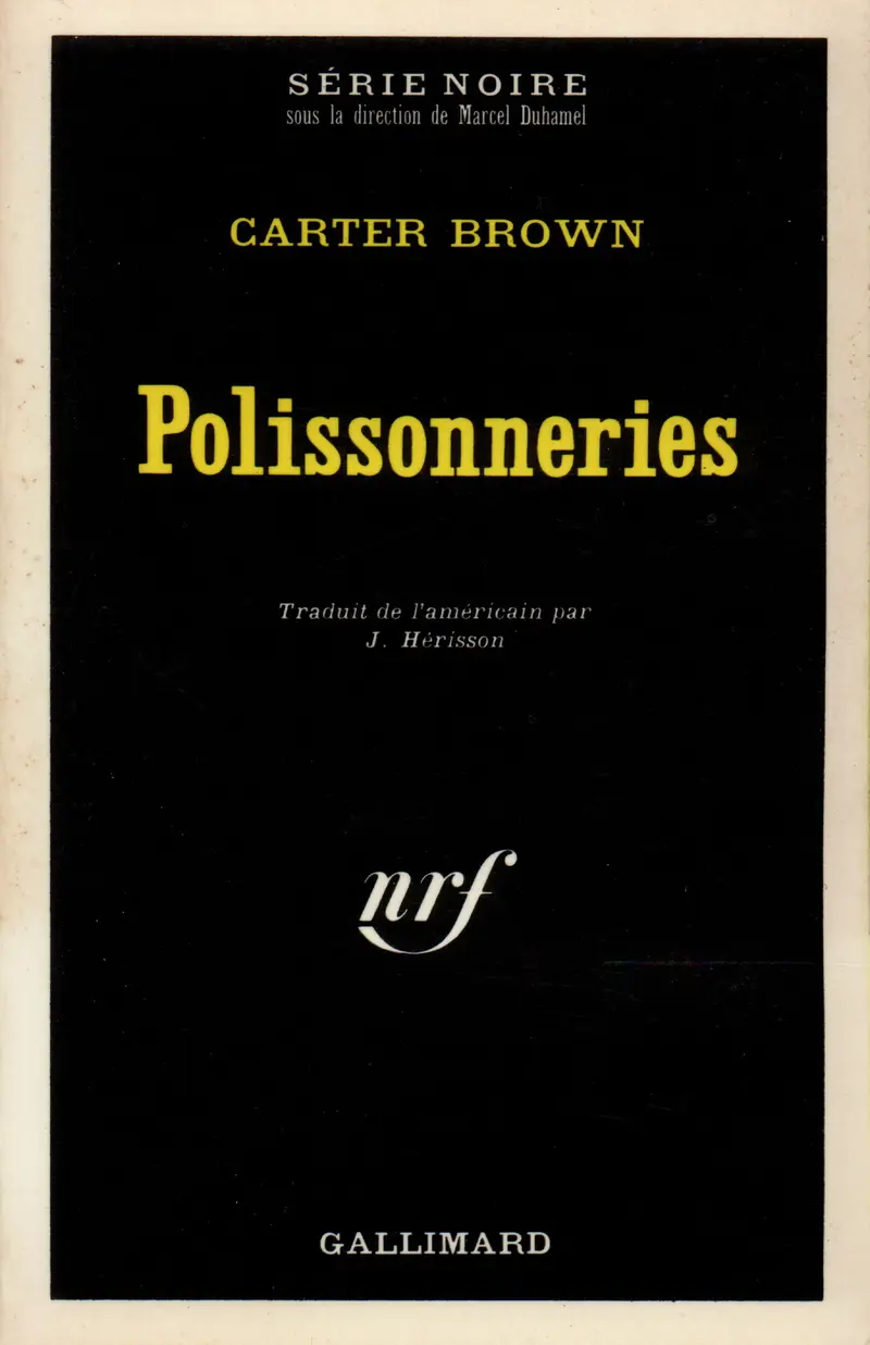 Polissonneries - Carter Brown