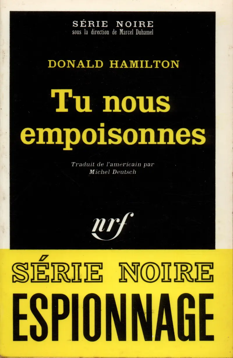 Tu nous empoisonnes - Donald Hamilton