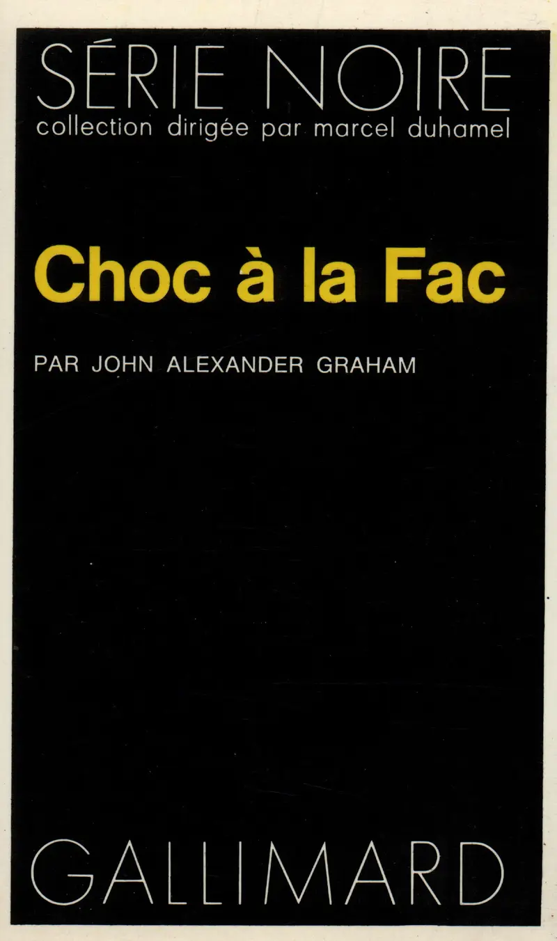 Choc à la Fac - John Alexander Graham