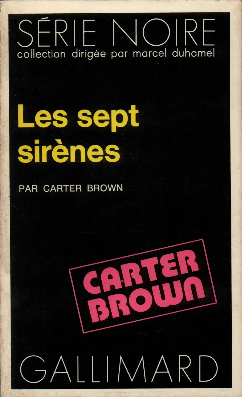 Les sept sirènes - Carter Brown