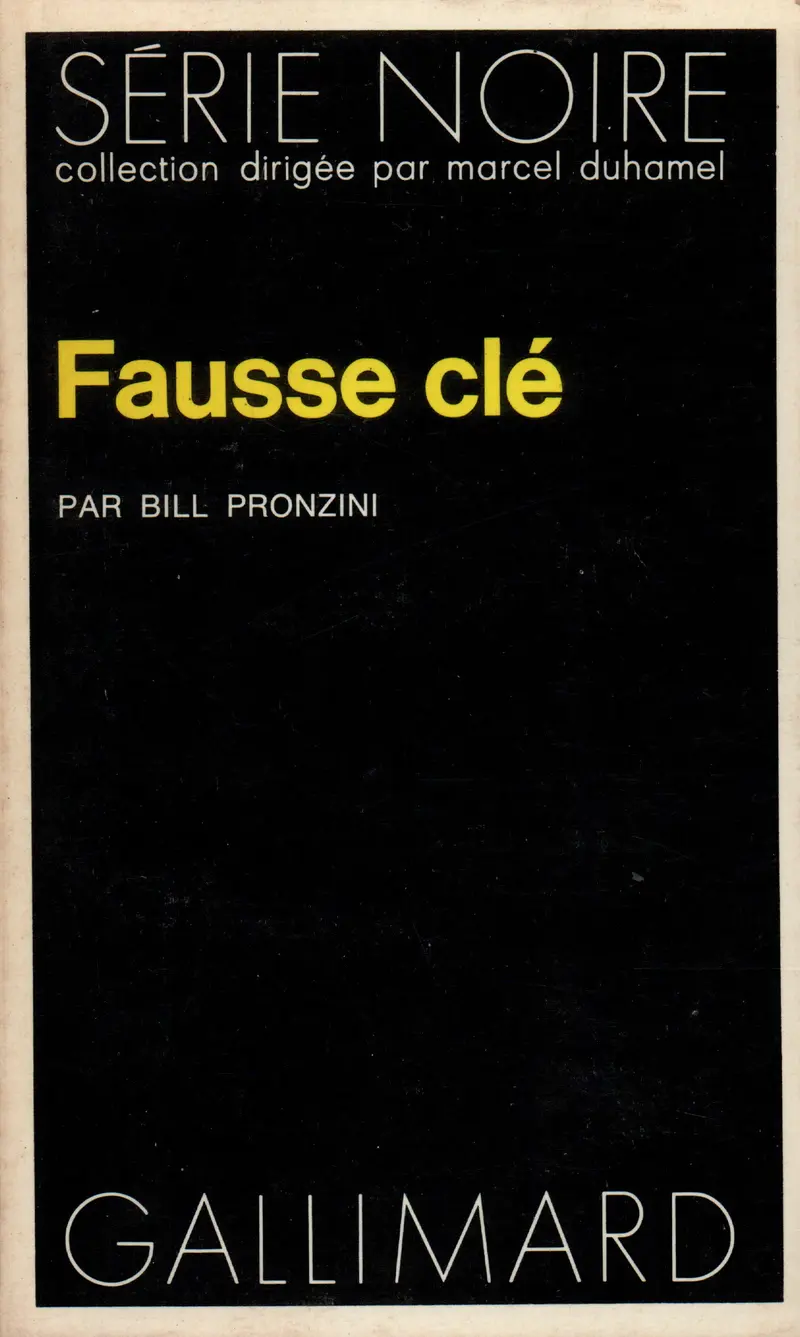 Fausse clé - Bill Pronzini