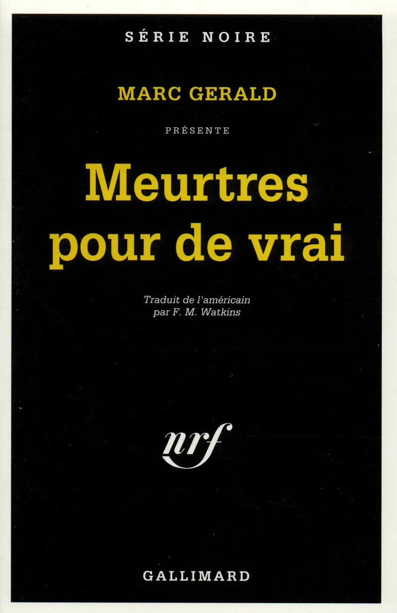 Meurtres pour de vrai - Collectif