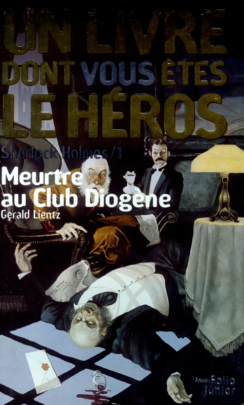 Meurtre au Club Diogène - Gerald Lientz - Gérard Delepierre - Daniel Horne