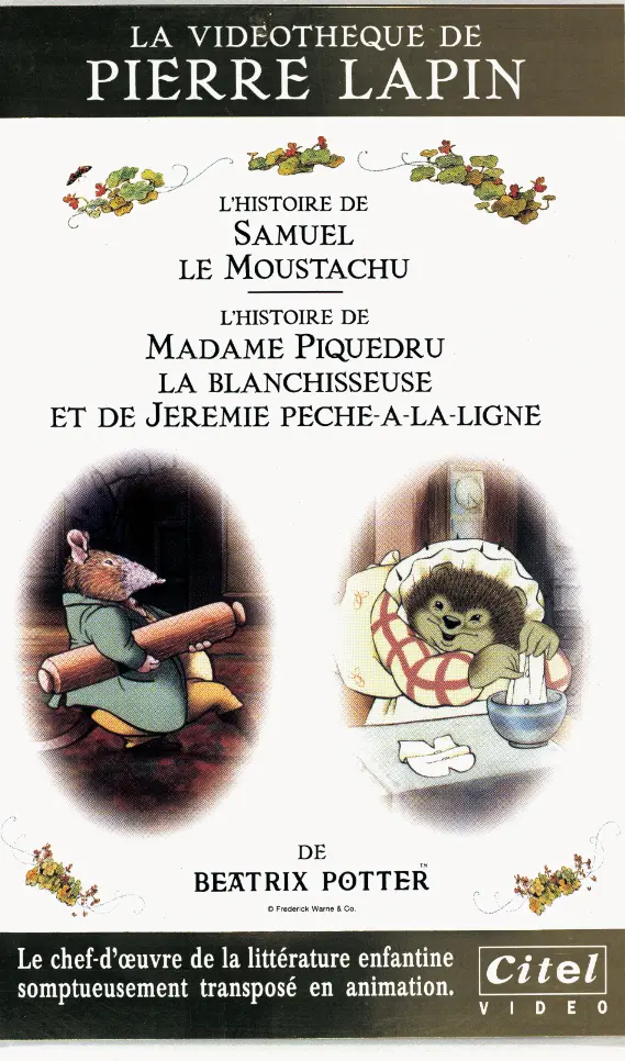 L'Histoire de Samuel le Moustachu – L'Histoire de Madame Piquedru la blanchisseuse - Beatrix Potter - Beatrix Potter - Beatrix Potter