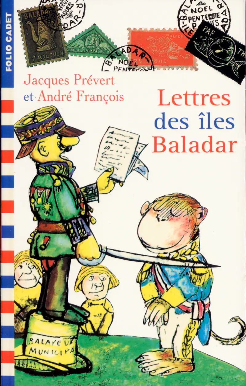 Lettre des îles Baladar - Jacques Prévert - André François - André François