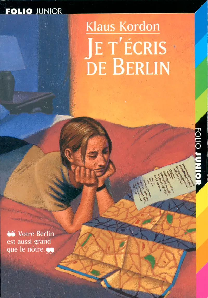 Je t'écris de Berlin - Klaus Kordon - Thomas Ehretsmann - Marc Lacaze
