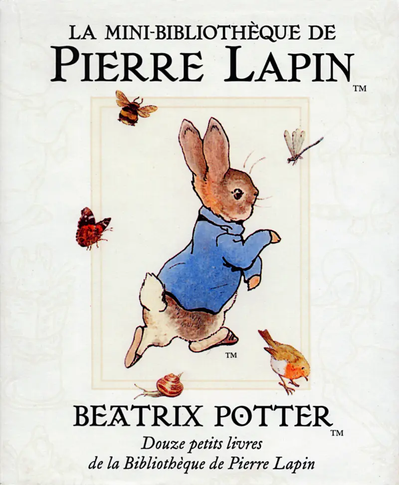 La mini-bibliothèque de Pierre Lapin - Beatrix Potter - Beatrix Potter