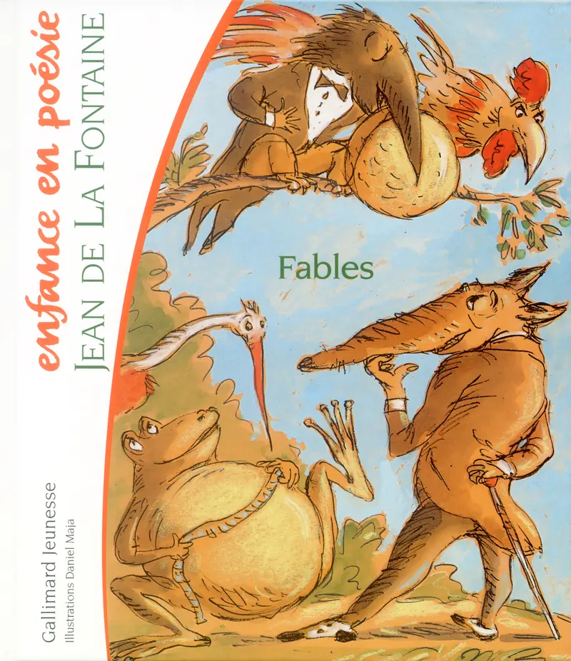Fables choisies - Jean de La Fontaine - Daniel Maja - Daniel Maja
