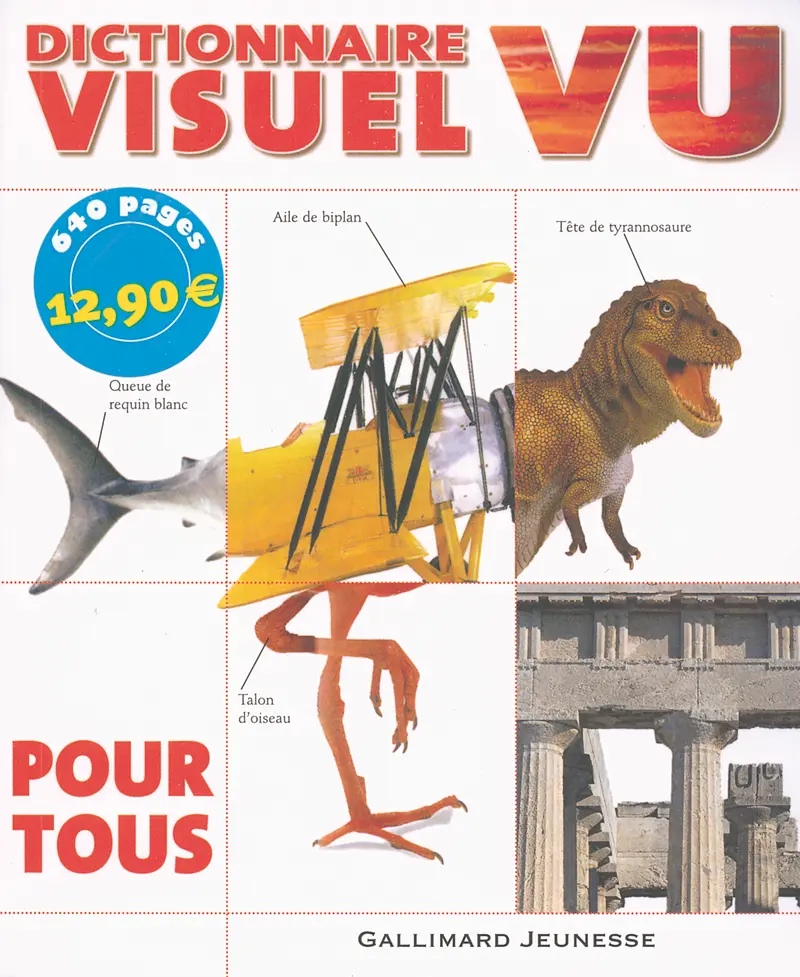 Dictionnaire visuel VU pour tous - Collectif