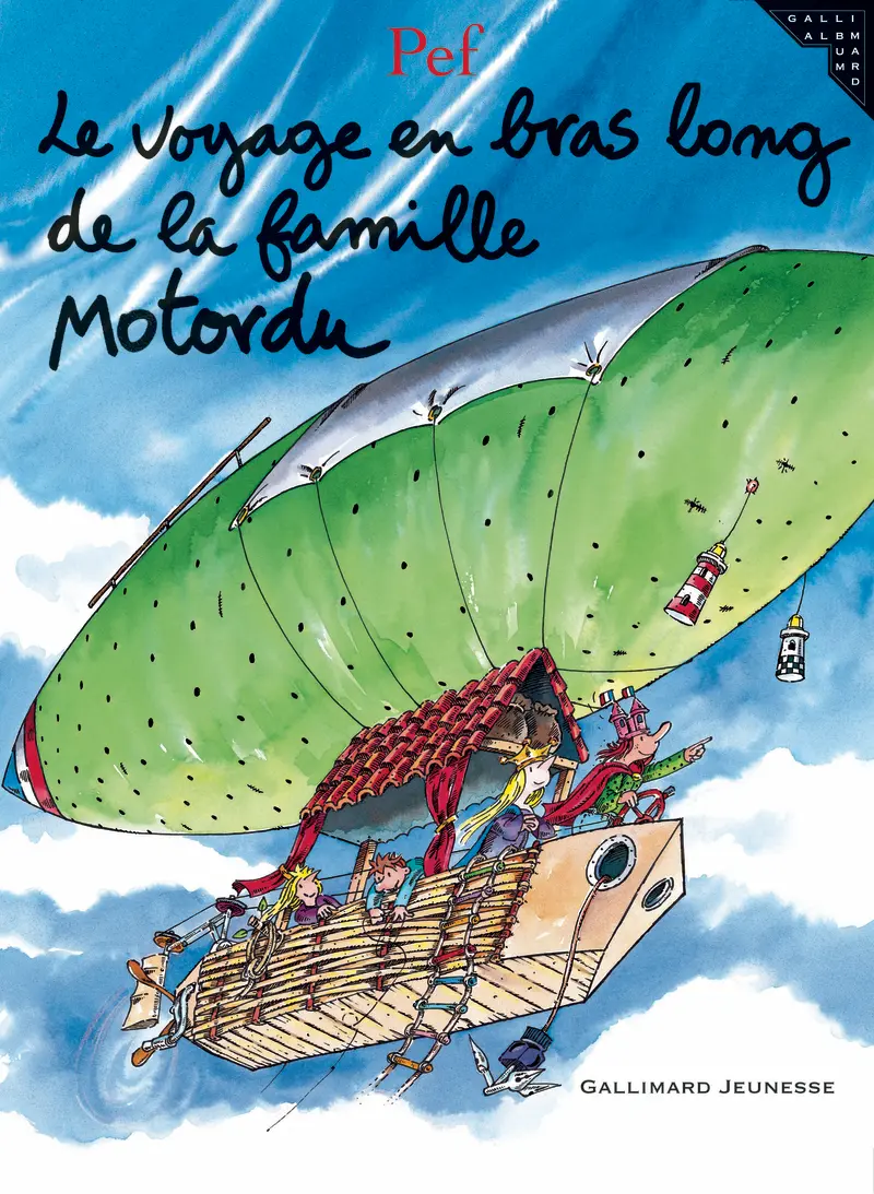 Le voyage en bras long de la famille Motordu - Pef
