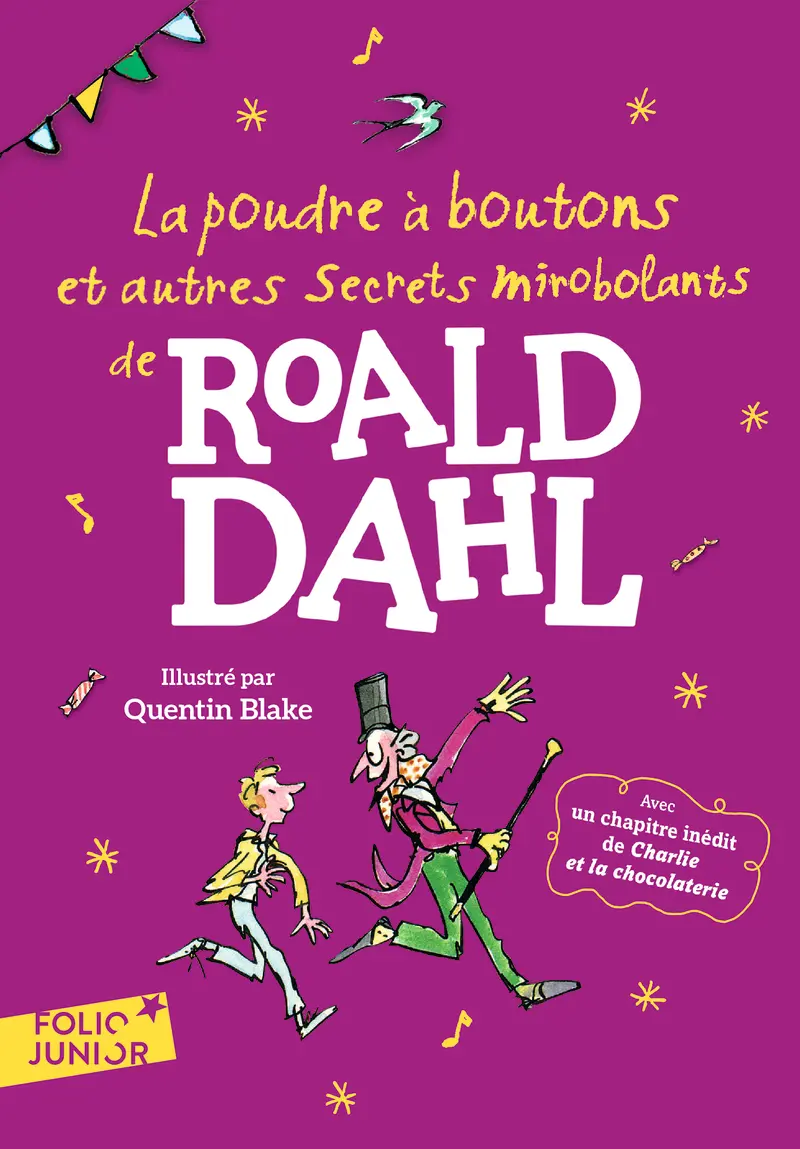 La poudre à boutons et autres secrets mirobolants - Quentin Blake - Quentin Blake - Roald Dahl