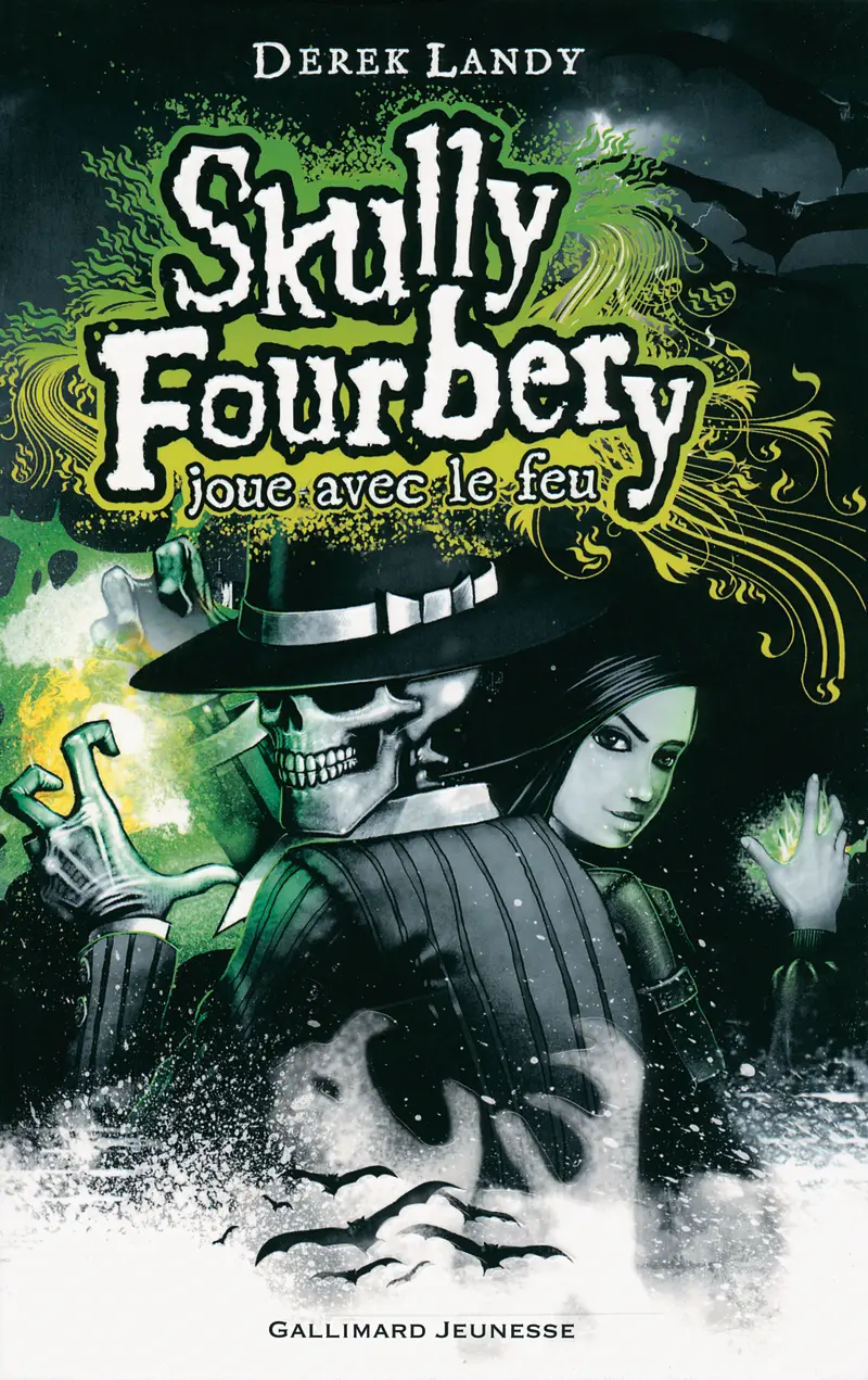 Skully Fourbery joue avec le feu - Derek Landy - Tom Percival