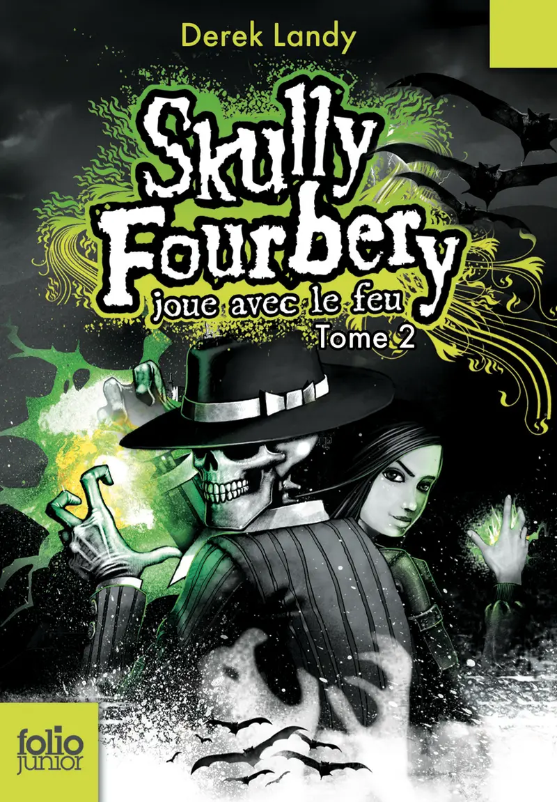 Skully Fourbery joue avec le feu - Derek Landy - Tom Percival