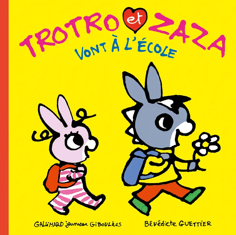 Trotro et Zaza vont à l'école - Bénédicte Guettier