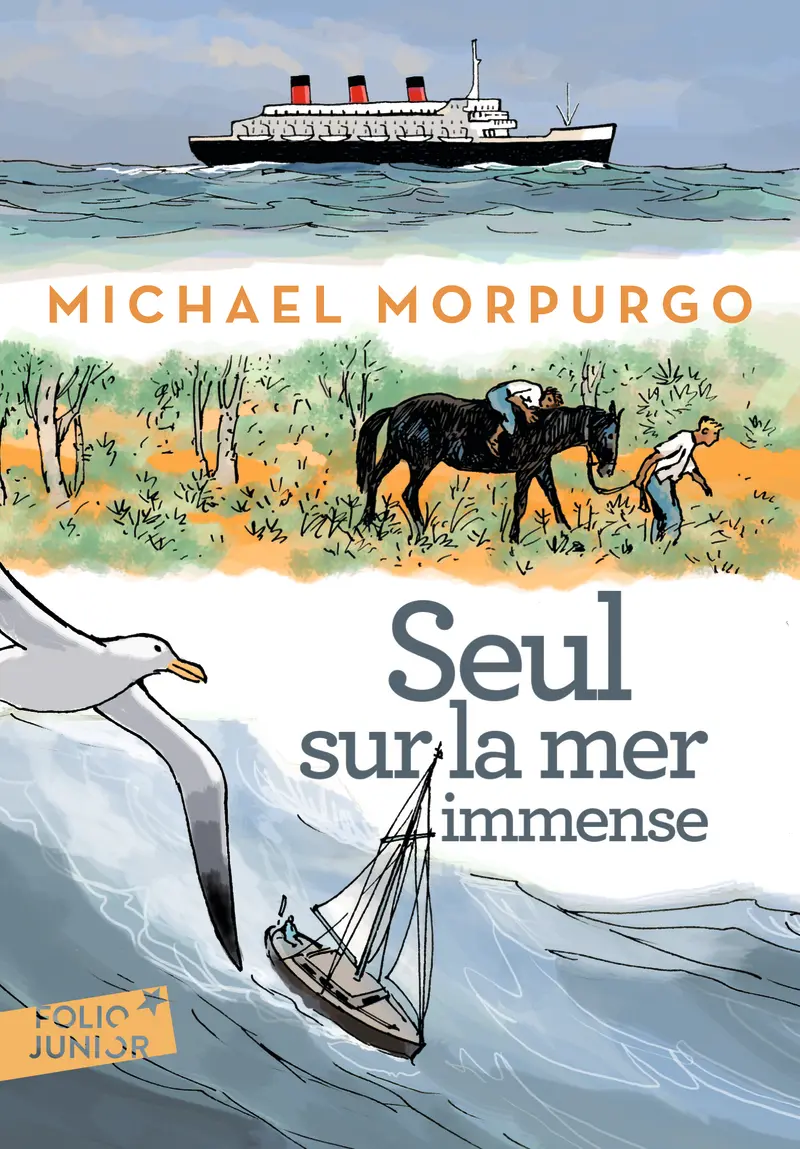 Seul sur la mer immense - Michael Morpurgo - François Place