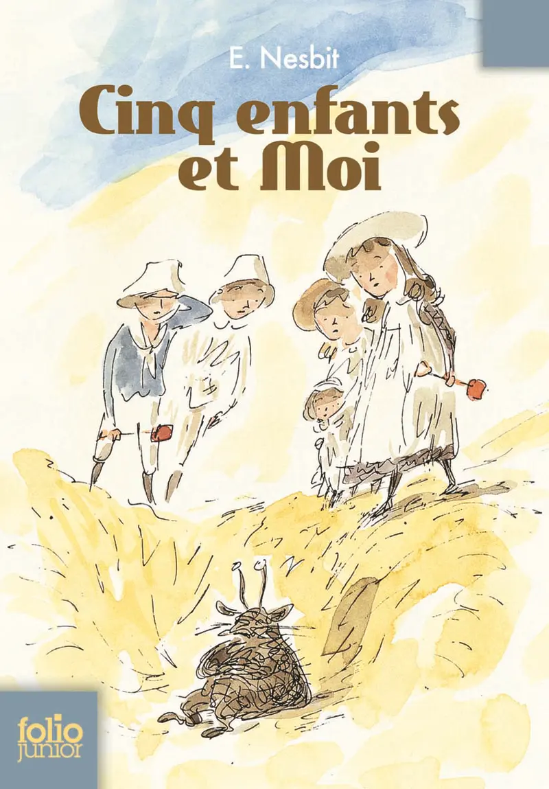 Cinq enfants et moi - Charlotte Voake - E. Nesbit - H.R. Millar