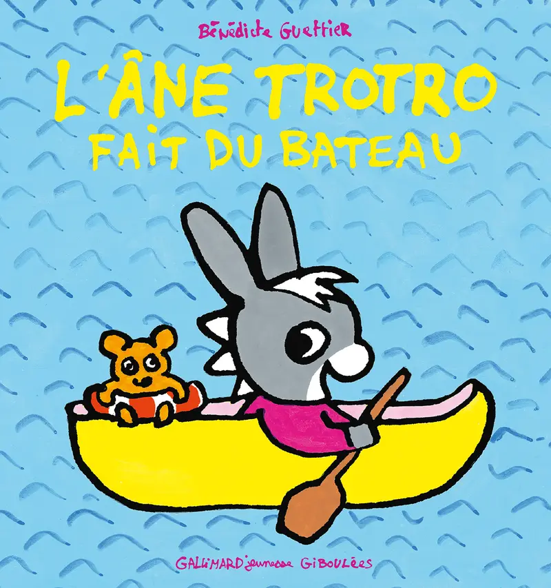 L'âne Trotro fait du bateau - Bénédicte Guettier