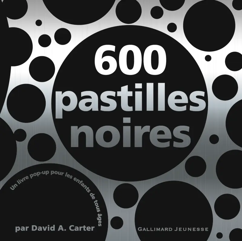 600 pastilles noires - David A. Carter