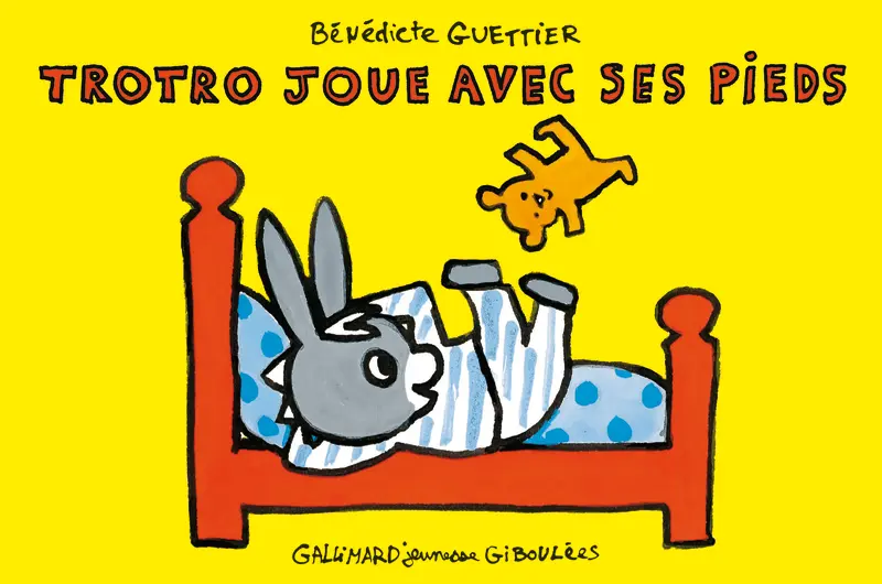 Trotro joue avec ses pieds - Bénédicte Guettier