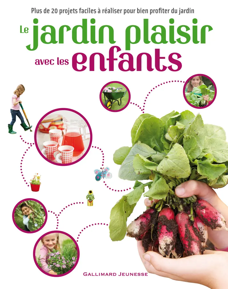 Le jardin plaisir avec les enfants - Collectif