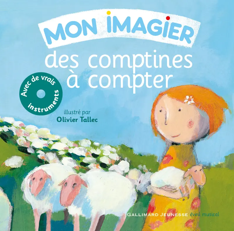 Mon imagier des comptines à compter - Collectif