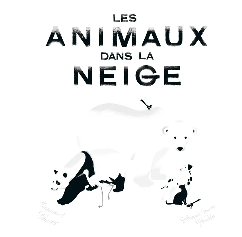 Les animaux dans la neige - Emmanuel Polanco