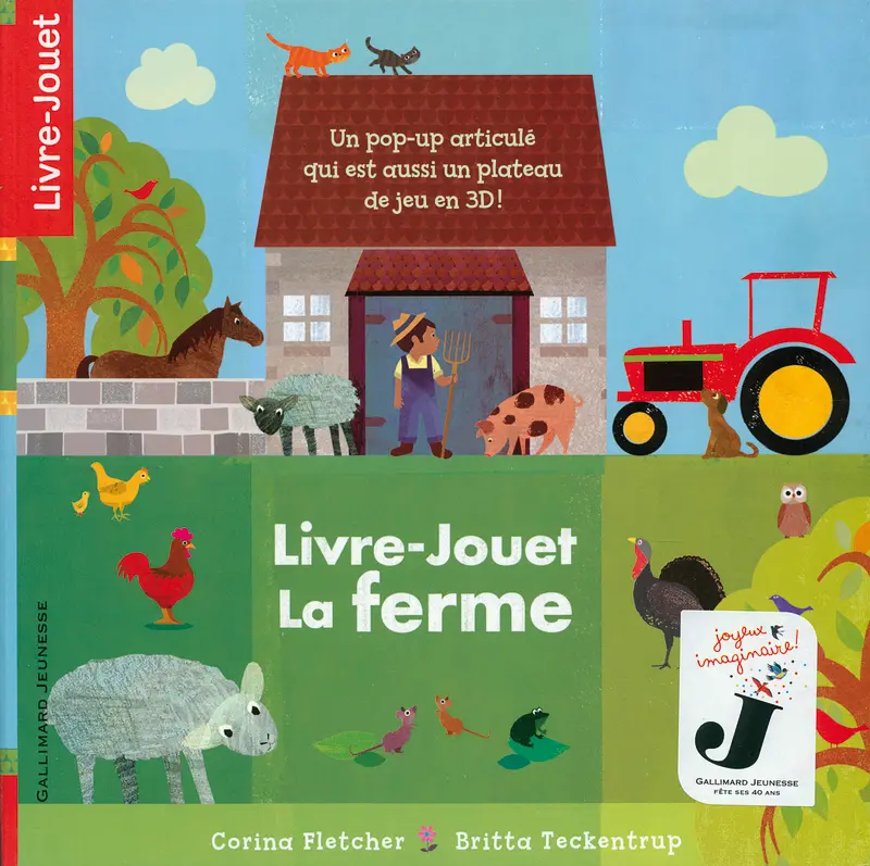 Livre-jouet La ferme - Corina Fletcher - Britta Teckentrup - Britta Teckentrup