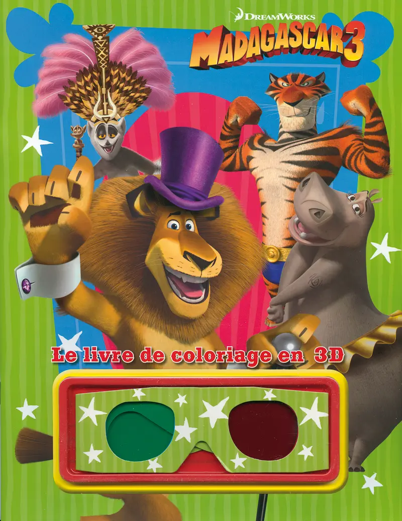 Le livre de coloriage en 3D - Collectif