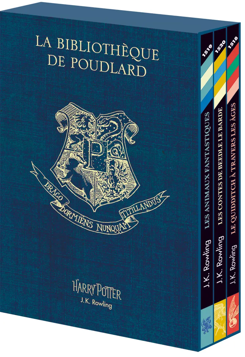 La bibliothèque de Poudlard - J.K. Rowling