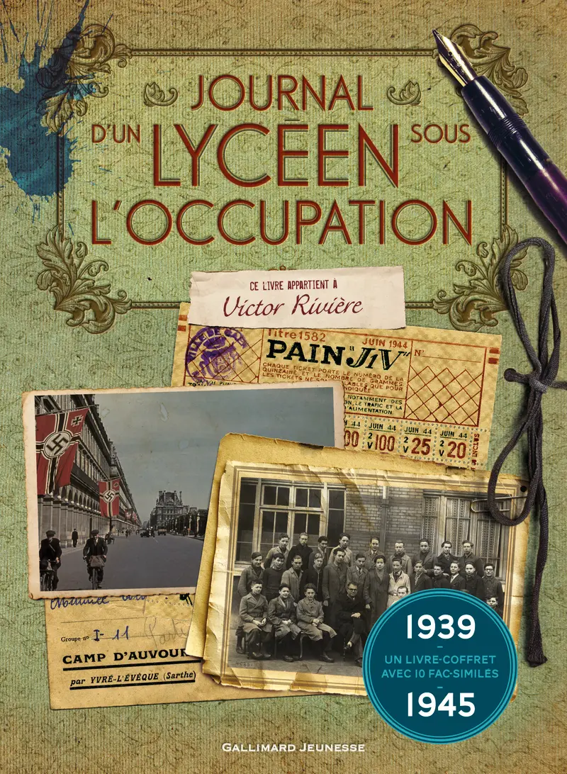 Journal d'un lycéen sous l'Occupation - Jean-Michel Dequeker-Fergon