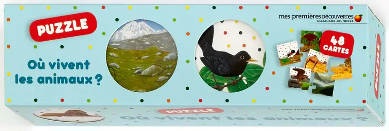 Où vivent les animaux? - Collectif