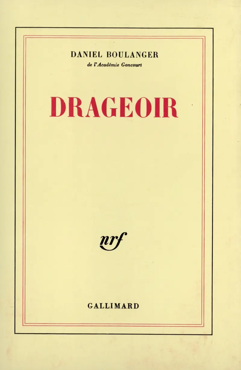 Drageoir - Daniel Boulanger