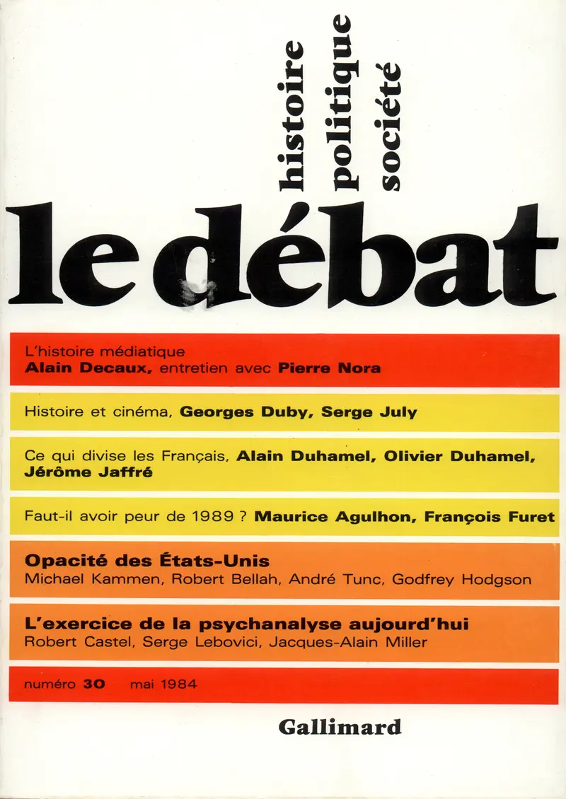 Le Débat - Collectif