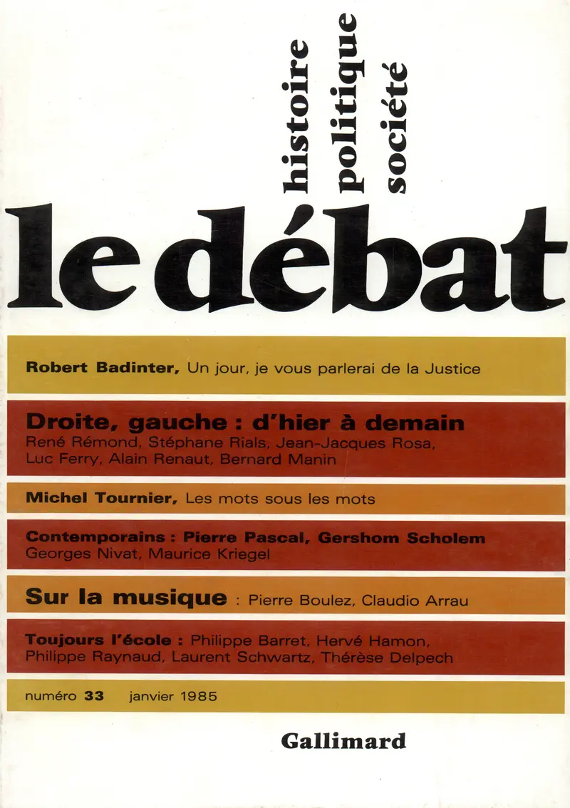 Le Débat - Collectif