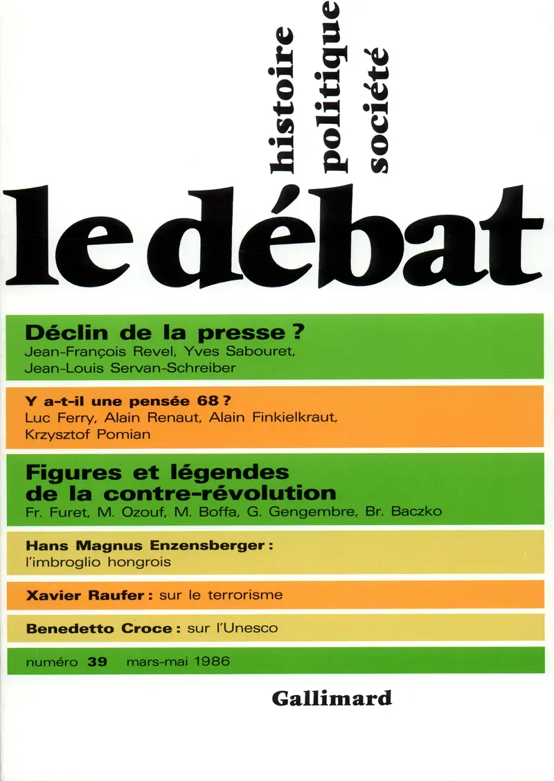 Le Débat - Collectif