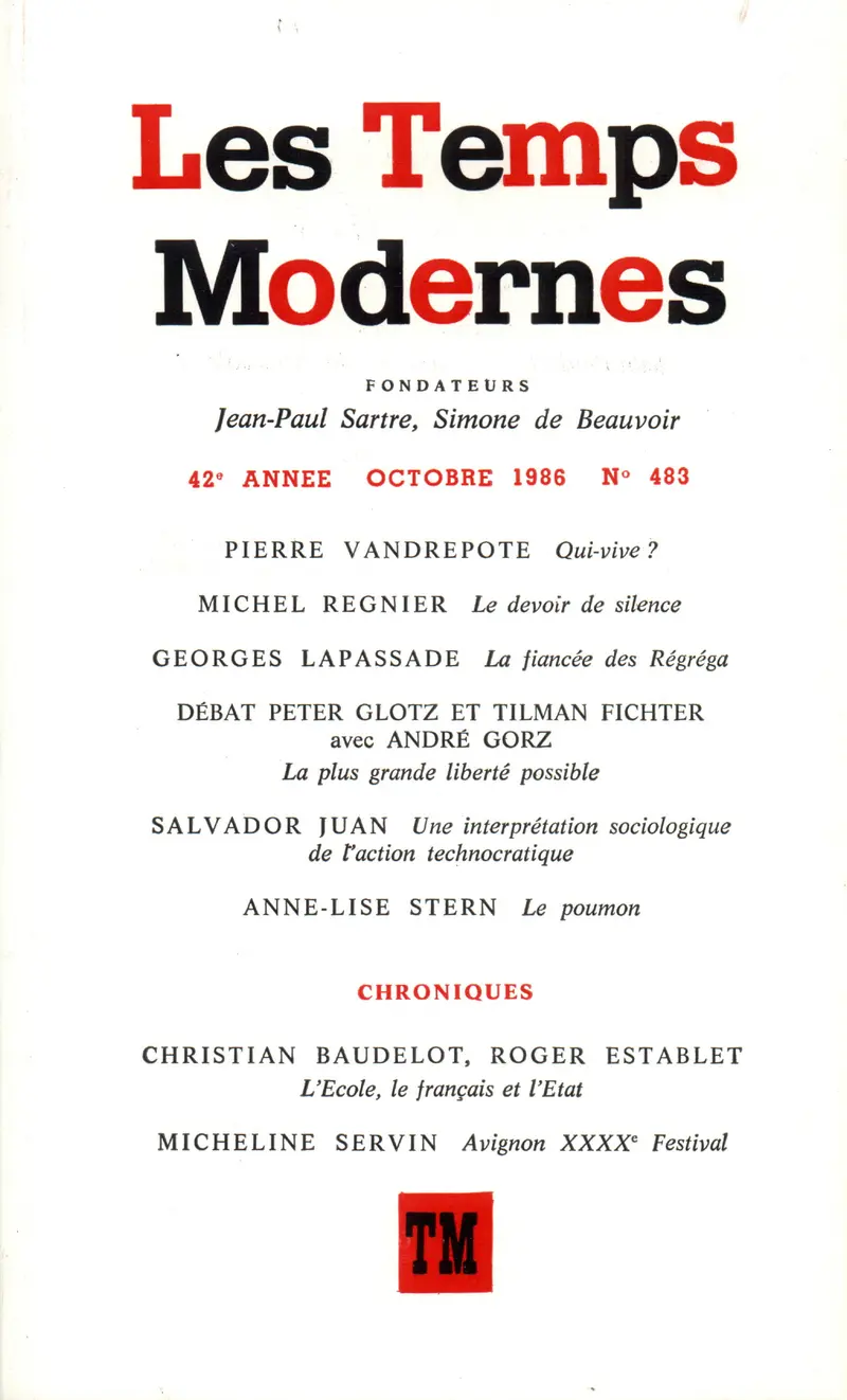 Les Temps Modernes - Collectif