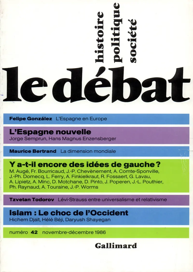 Le Débat - Collectif
