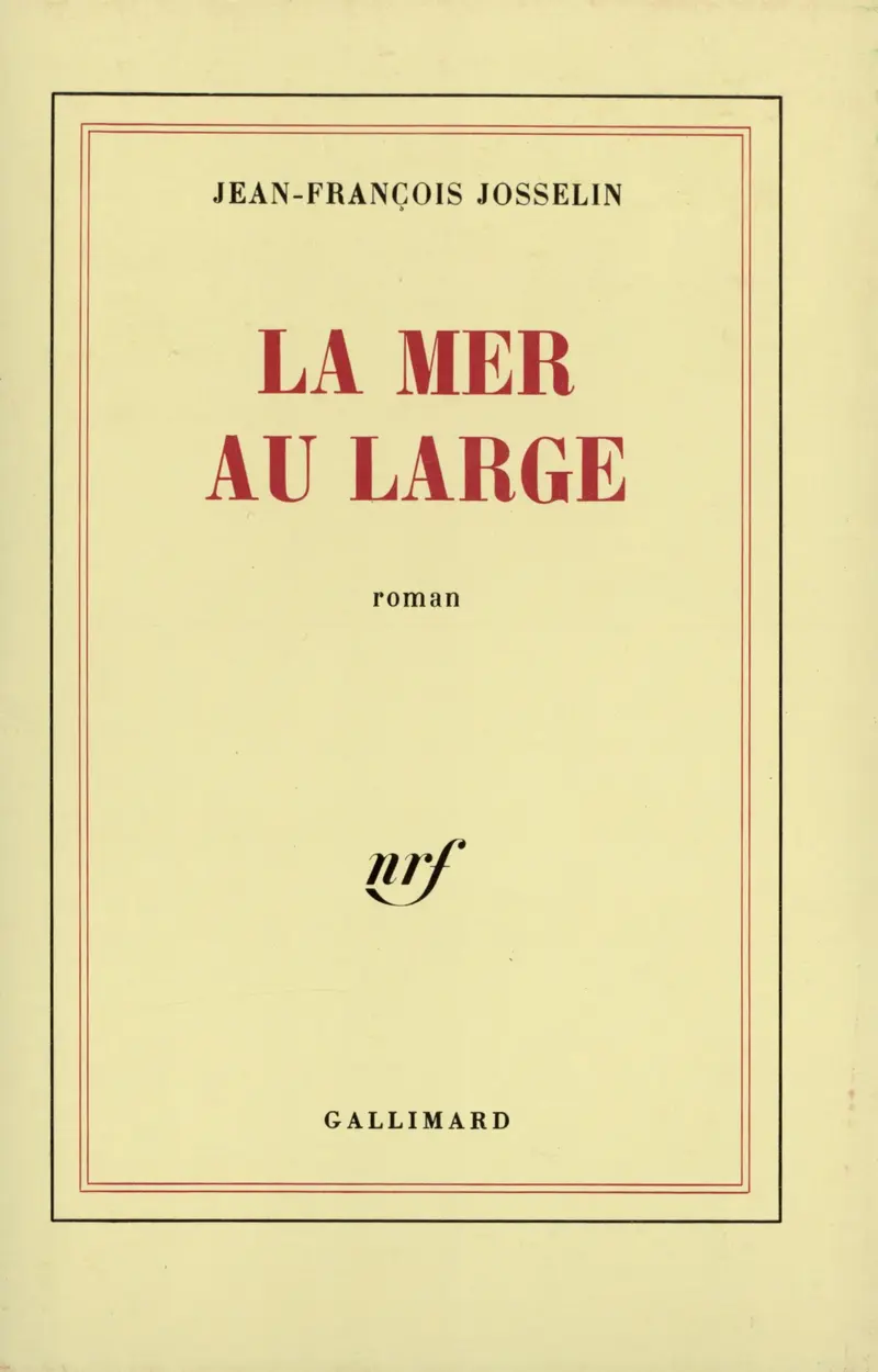 La mer au large - Jean-François Josselin