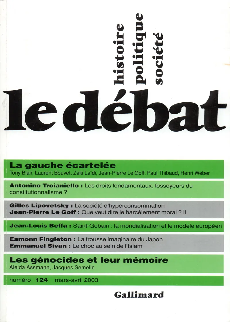 Le Débat - Collectif