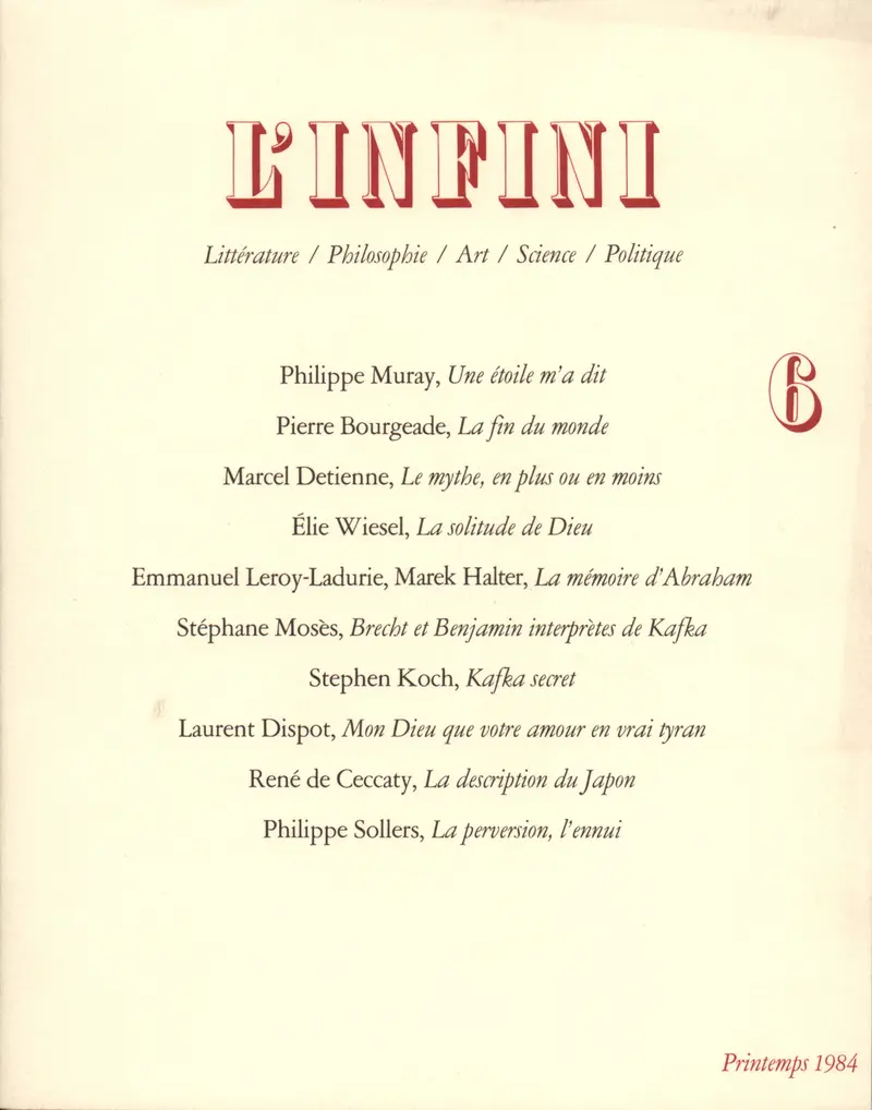 L'Infini - Collectif